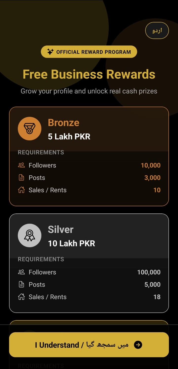 Reward Tiers